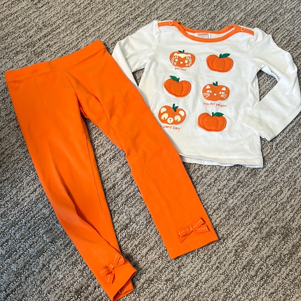 Gymboree Pumpkin Outfit